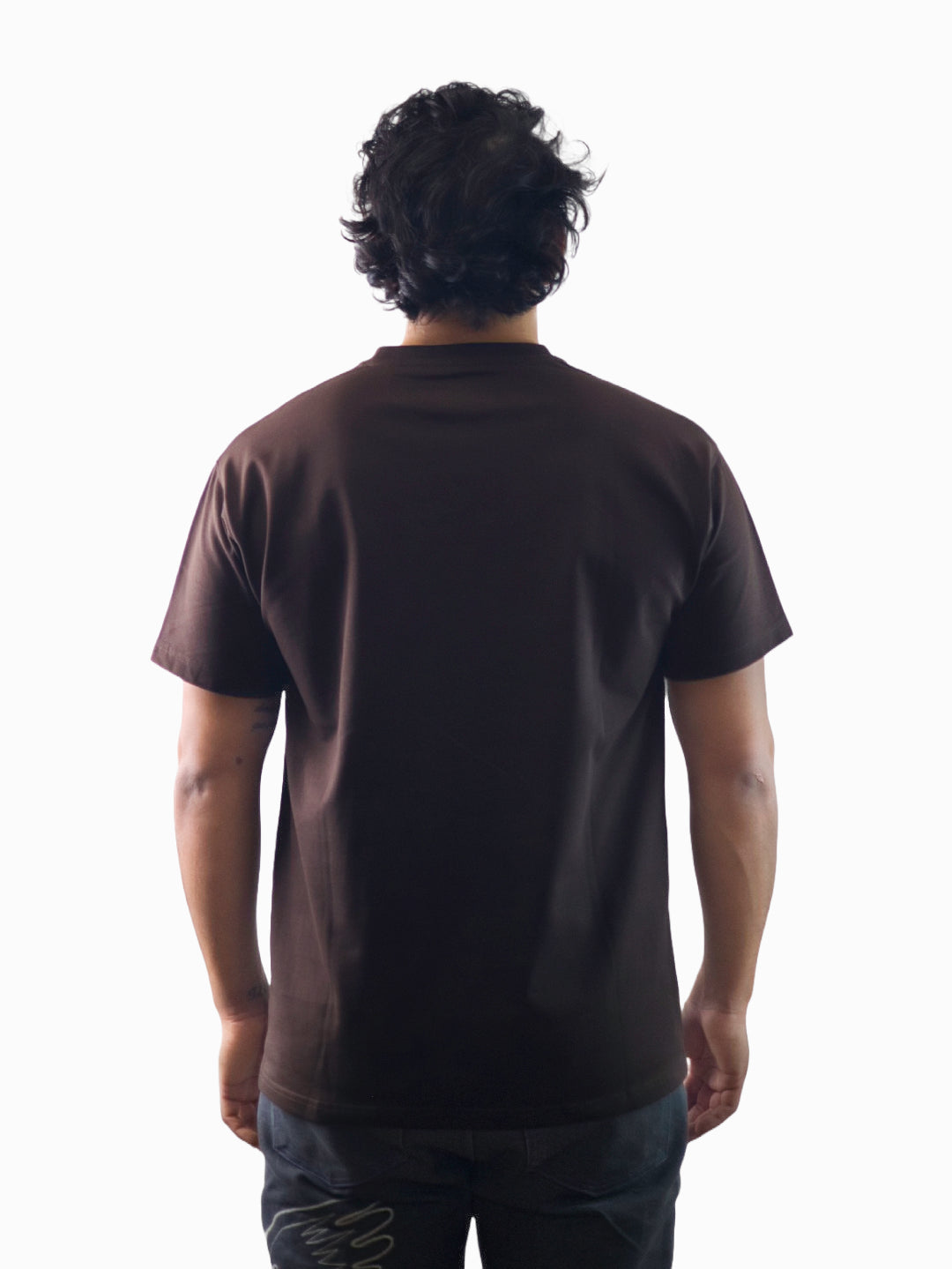 Badge Logo Brown T-Shirt