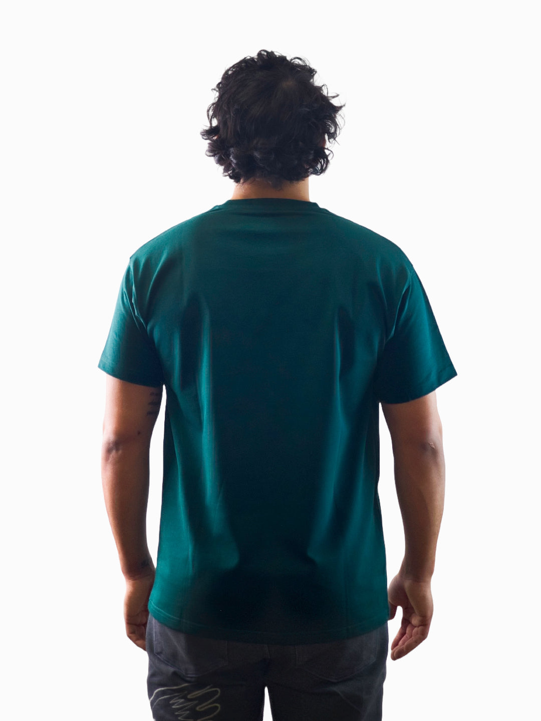 Badge Logo Green T-Shirt