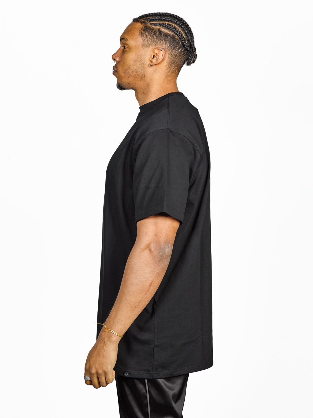 exetees Roundneck Comfort T-Shirt (Black)